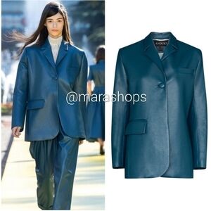 Anouki faux leather blazer